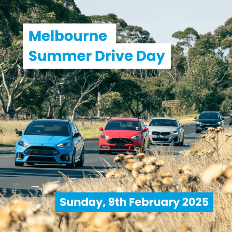 2025 Melbourne Summer Drive Day - Drive Against Depression